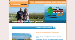 Desktop Screenshot of fehmarnferien-muhl.de